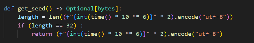 AES秘钥key的生成方式与时间戳有关